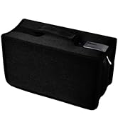 alavisxf xx CD Case, 160 Capacity Nylon DVD Case Protective CD Holder Portable Disc Storage Organ...