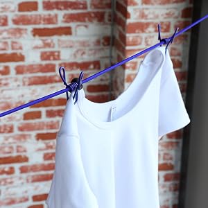 Portable Travel Elastic Clothesline