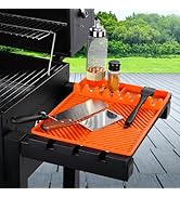 Silicone Tools Mat for Griddle Kitchen Cooking Baking Countertop-Side Shelf Spatula Mat with Drip...