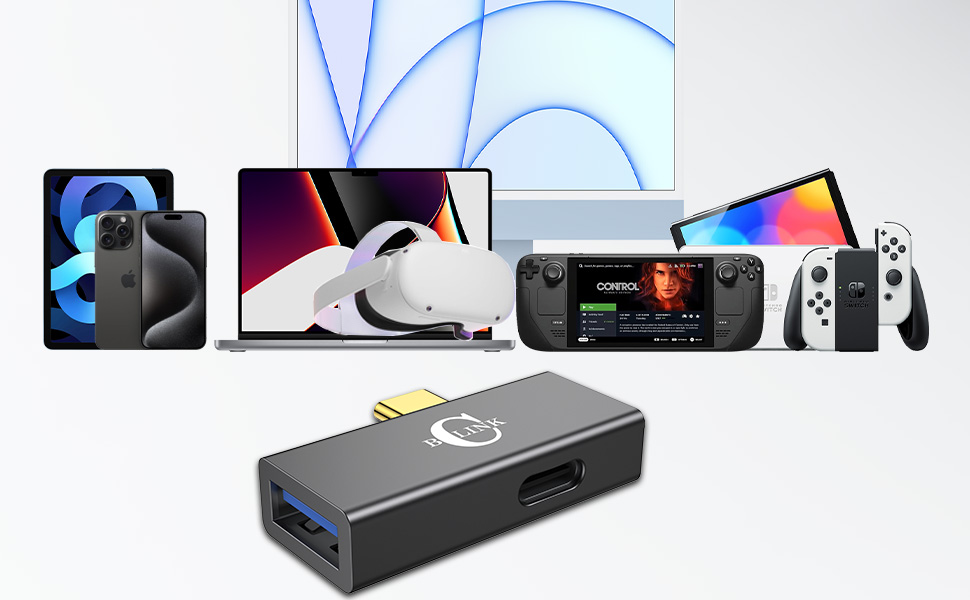 iPhone 15 and Meta Quest OTG Adapter