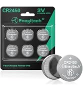 Enegitech CR2450 Lithium Button Battery Coin 2450 3V Button Cell?? Compatible with Zigbee Motion ...