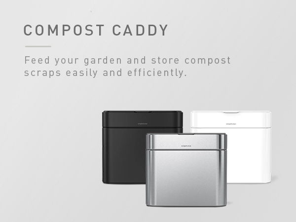 Compost Caddy | Feed your garden and store compost scraps easily & efficiently