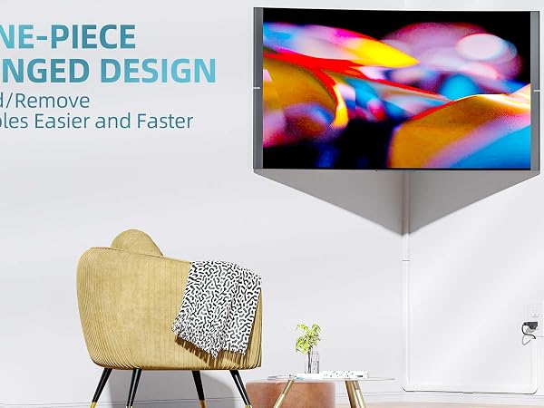 cable cover cord hider wall hide cords tv wire hider wall cable hider