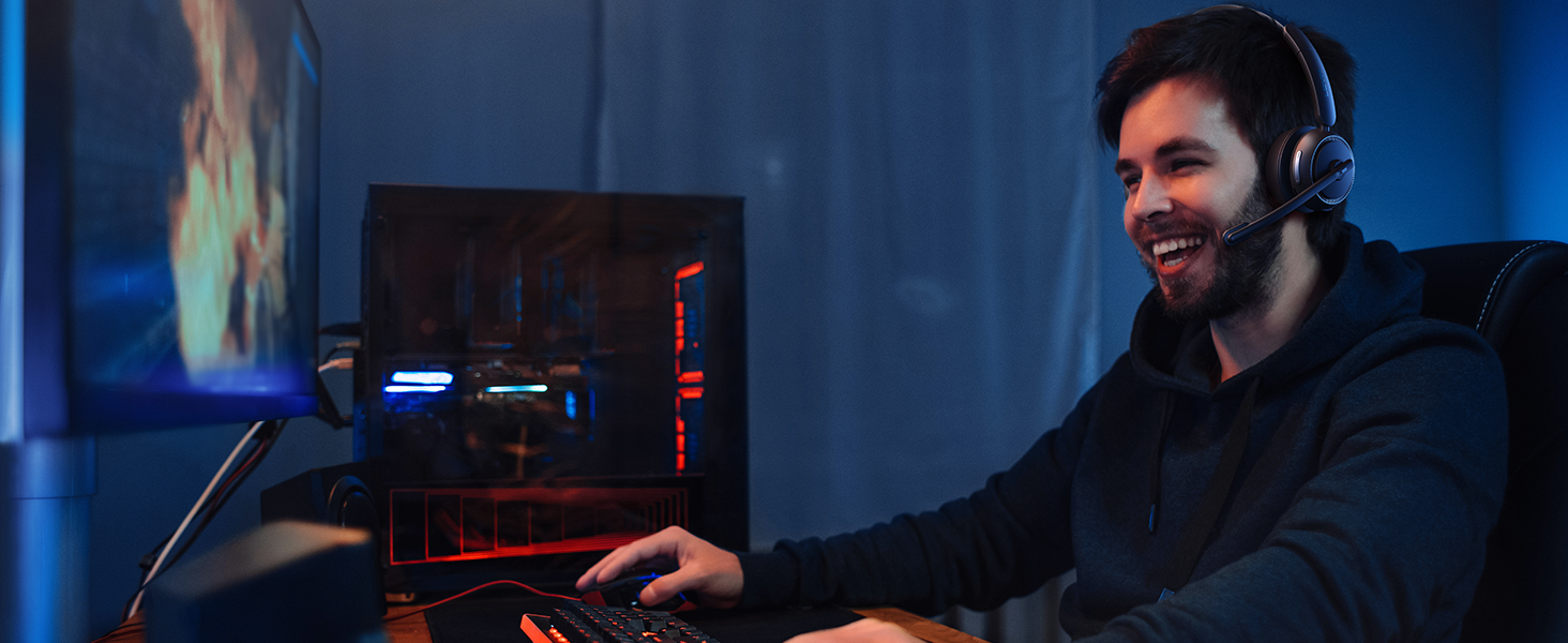 Wireless Headset With Microphone