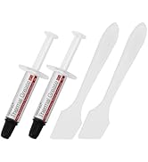 GENNEL 2-Pack GT-1 Silver CPU Thermal Paste (1g*2), High Performance Thermal Compound paste, Heat...
