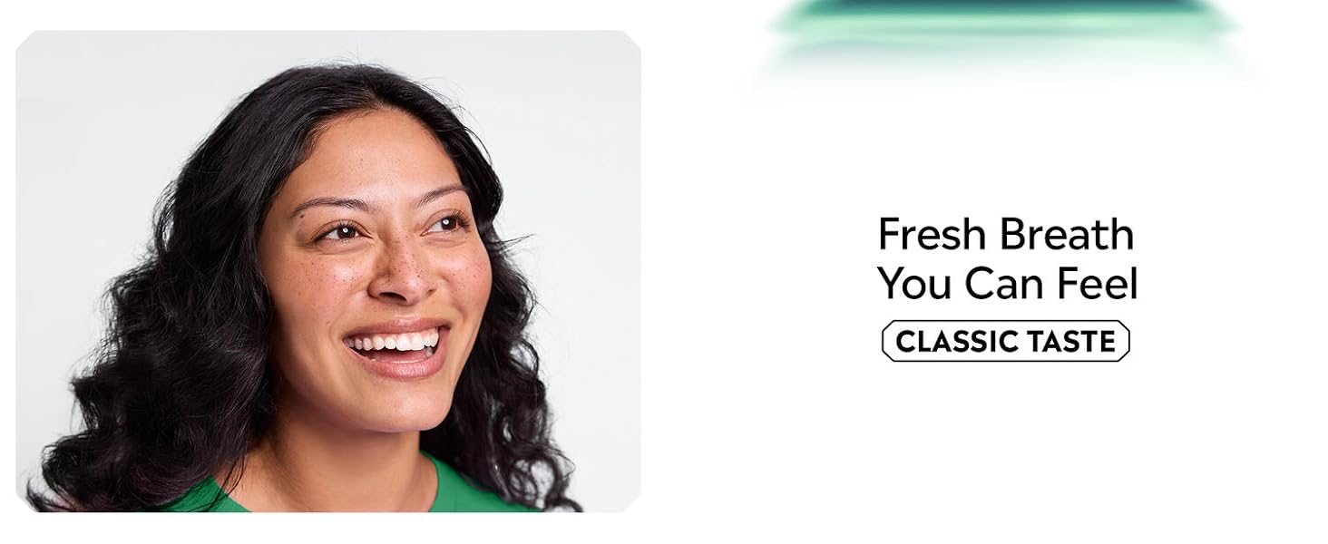 Fresh breath you can feel - classic taste