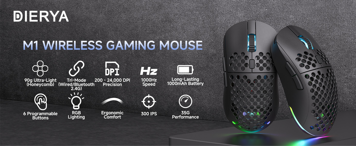 wireless gaming mouse