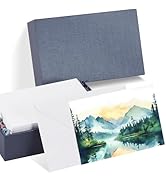 PATIKIL Watercolor Cards Postcards Envelopes