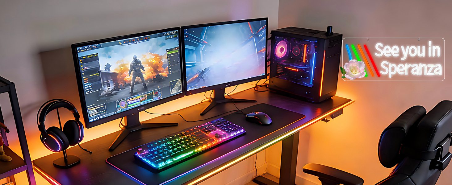 gaming neon light sign