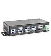 Coolgear USB 3.1 Type-A 7 Port USB Hub + 1 Dedicated Charging Port w/ESD Protection
