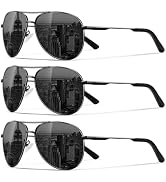 Eiuizah Polarized Aviator Sunglasses for Men Women UV400 Driving Shades | Polarized Lenses Reduce...