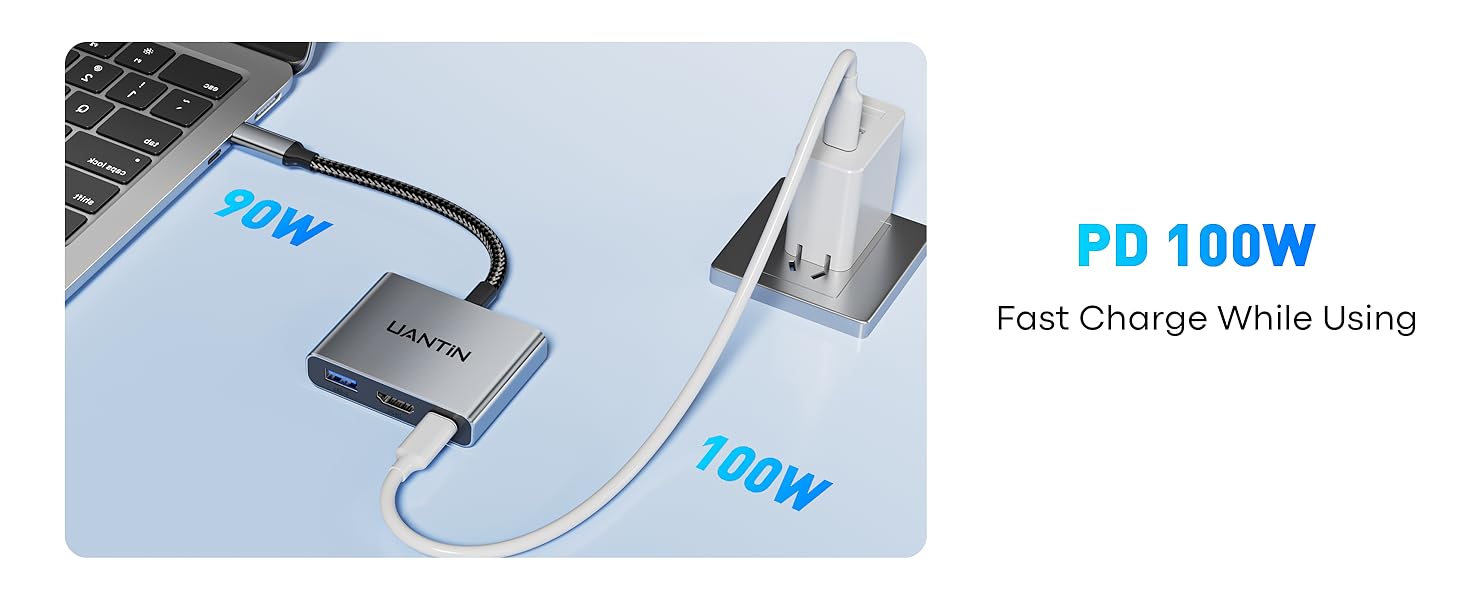 usb c hdmi 100w