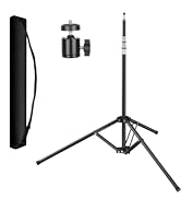 EMART Light Stand Photography 2.8-8.5ft/86-260cm Heavy Duty Light Stand Adjustable with Carrying ...