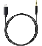 (Apple MFi Certified) iPhone AUX Cord for iPhone,Lightning to 1/8 Inch Audio Cable,3.3ft, Headpho...