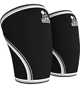 Nordic Lifting Knee Sleeves (1 Pair) Support & Compression for Weightlifting, Powerlifting & Cros...