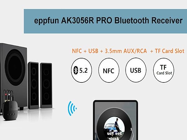bluetooth receiver AK3056R Pro