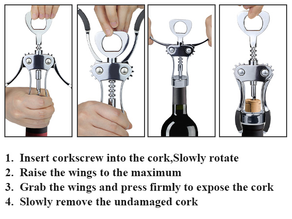 wine bottle opener,corkscrews, cork screw bottle opener, wine opener