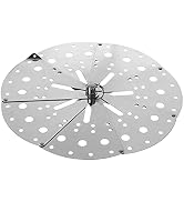 5-9inch Stainless Steel Adjustable Drop Lid, Japanese Vegetable Cooking Inner Lid, Disassemble Fo...