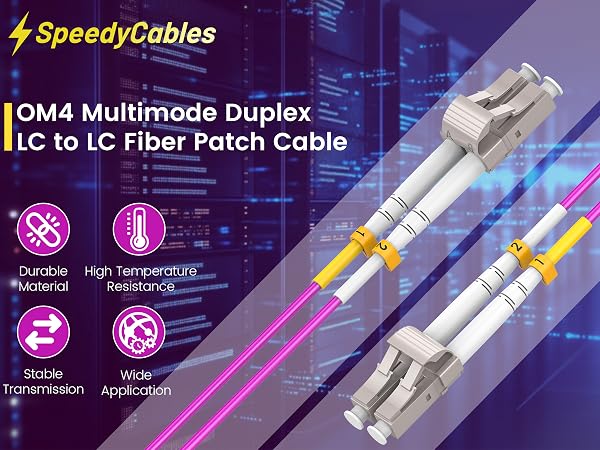 lc to lc fiber patch cable;fiiber patch cable;om4 fiber lc to lc;multimode fiber lc;fiber jumper