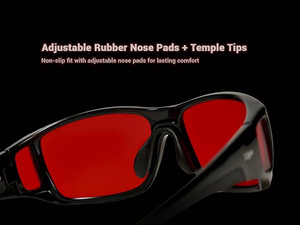 TIJN Sonia Red Blue Light Glasses Gaming Eyeglasses