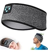 Fulext Sleep Headphones Bluetooth Headband,Sleeping Headphones Sports Headband Headphones, Long T...