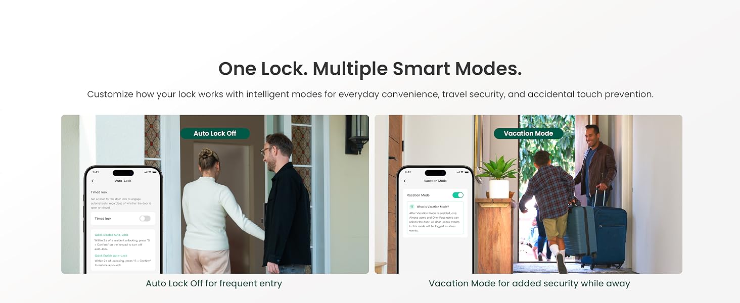 keypad door lock with handle