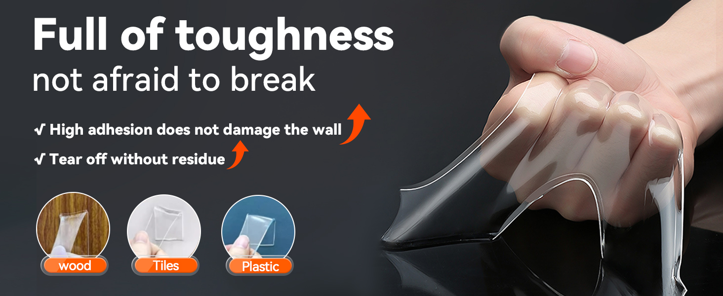 Full of toughness not afraid to break