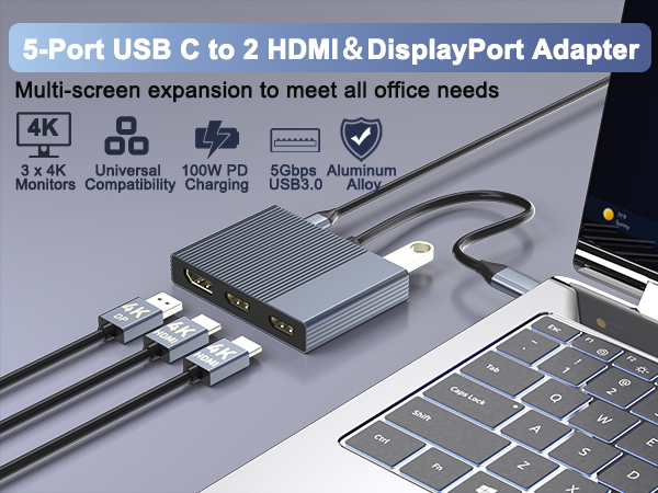 docking station 3 monitors