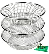 Svincolare 3PACK Soil Sifter for Gardening - Rock Sand Dirt Compost Sifter Fits 5-Gallon Buckets ...