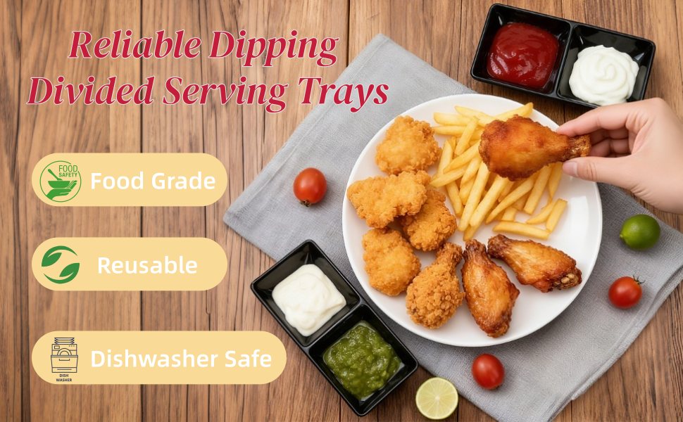 Dual Dipping Bowl