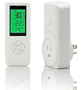 DIGITEN Wireless Thermostat Plug in Digital Temperature Controller Outlet Programmable Thermostat...