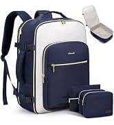 LOVEVOOK Large Travel Backpack for Women & Men, Carry on Backpack Airline Approved, TSA Personal ...