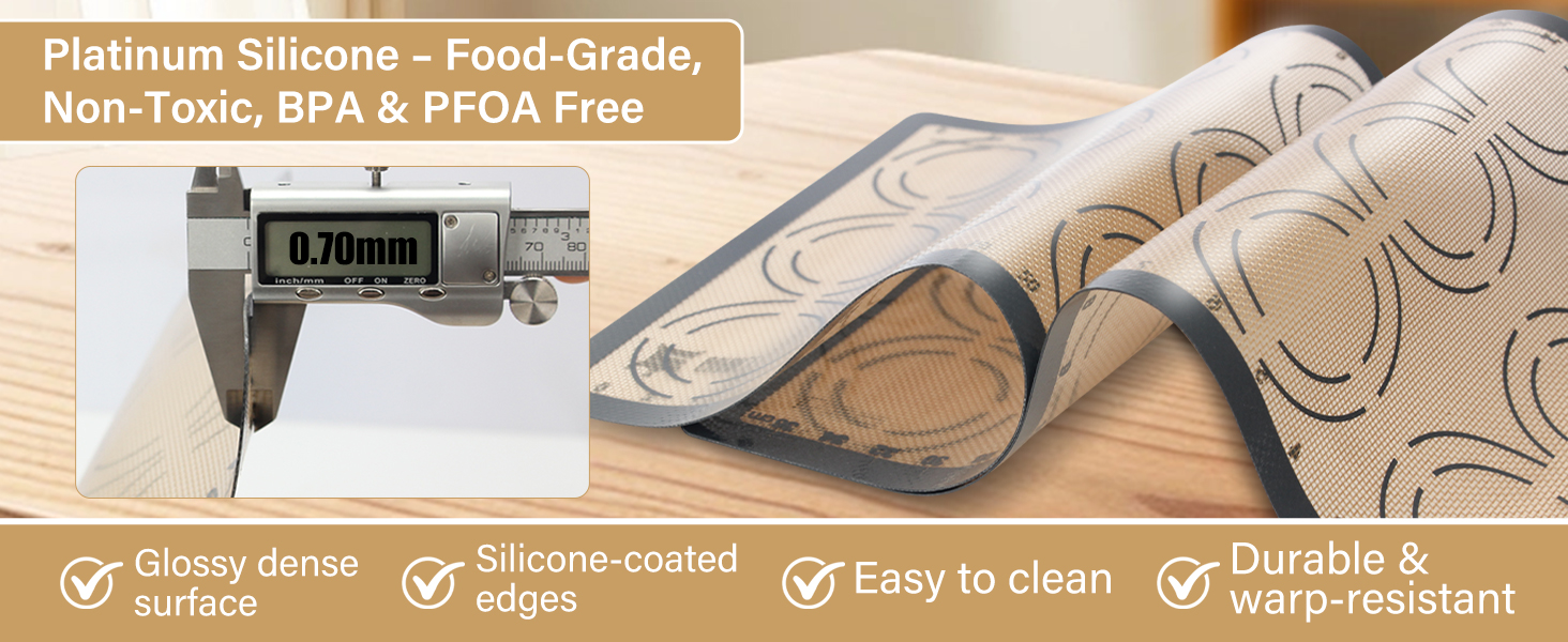 Silicone Baking Mat Set of 2
