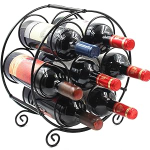 metal wine rack