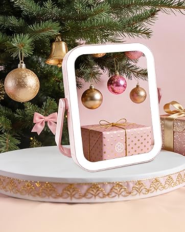 funtouch rechargeable travel makeup mirror