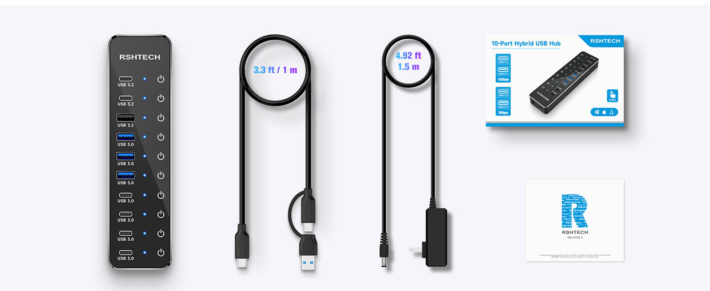 usb c hub for laptop pc macbook