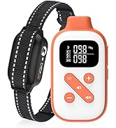 PaiPaitek Vibrating Dog Collar No Shock, 3300ft Range Dog Beep Collar with Remote, IPX7 Waterproo...