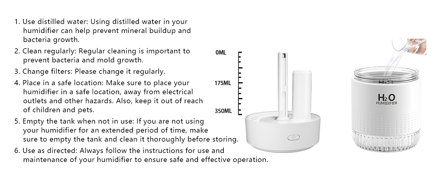 mini humidifier for bedroom