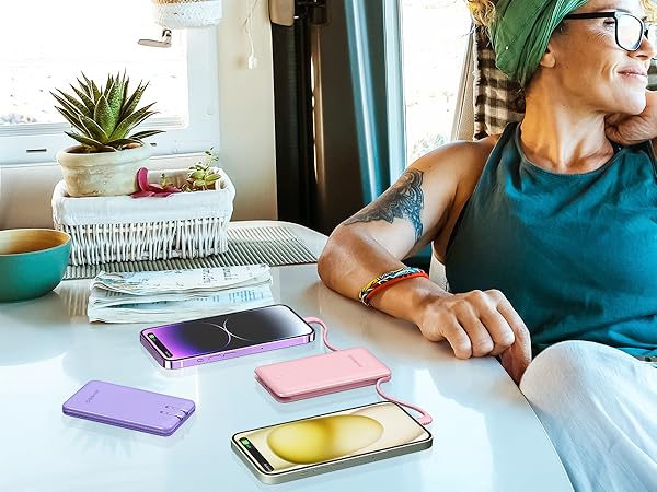 Power Bank with AC Wall Plug