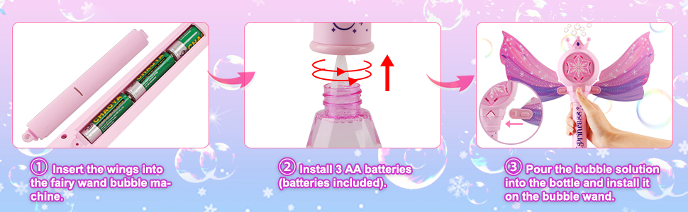 light up bubble wand