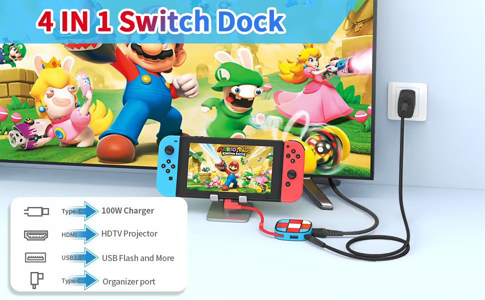 switch dock switch tv dock switch hdmi adapter nintendo switch dock