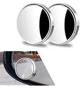 yorpyep 2 PCS Blind Spot Mirror, 360 Degree Adjustable Mirror with Expanded Vision, High-Definiti...