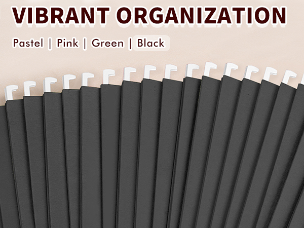 Black Hanging File Folders
