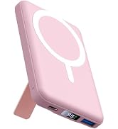AOGUERBE for MagSafe Portable Charger, 10000mAh Magnetic Power Bank 22.5W Fast Charging, Mini Bat...