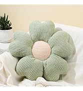 Sioloc Flower Throw Pillow, Flower Shaped Pillow, Flower Floor Pillow, Seat Cushion, Cute Flower ...