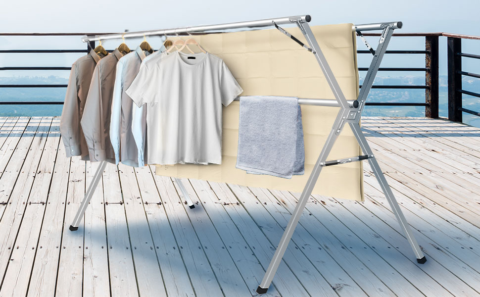 clothes drying rack