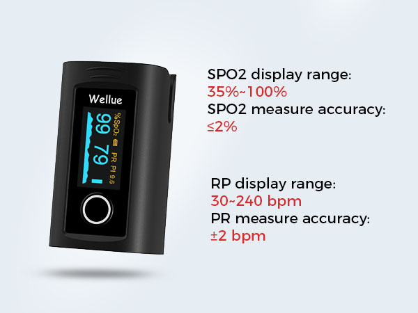 pulse oximeter oxygen monitor oximetry O2 sat meter finger alarm alert recording pulse ox