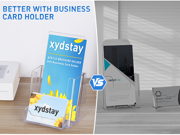 acrylic brochure holder