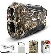 Mossy Oak Hunting Rangefinder, 1200Y Laser Range Finder for Hunting | Distance/Speed/Scan Modes; ...