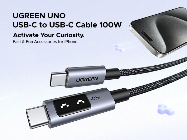 UGREEN UNO USB-C to USB-C Cable 100W